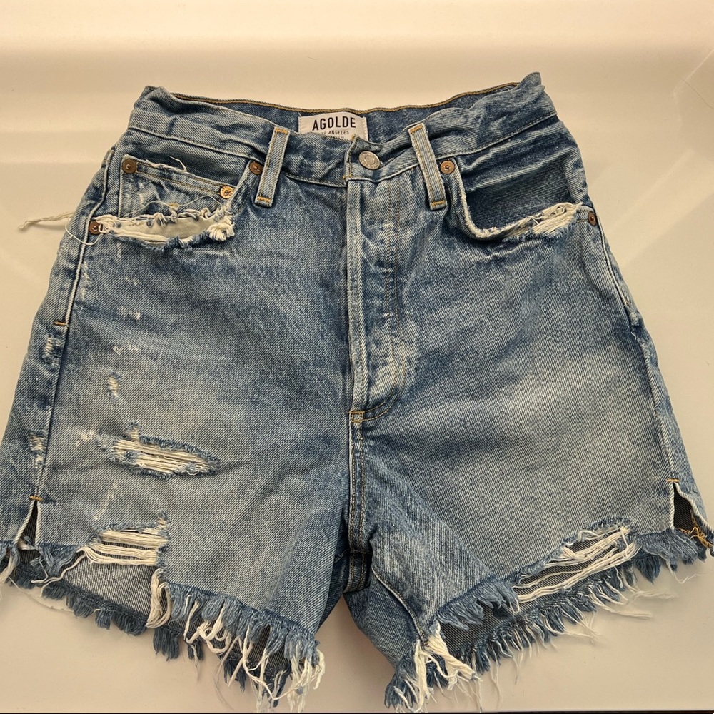 AGOLDE - Parker jean shorts - sz 25